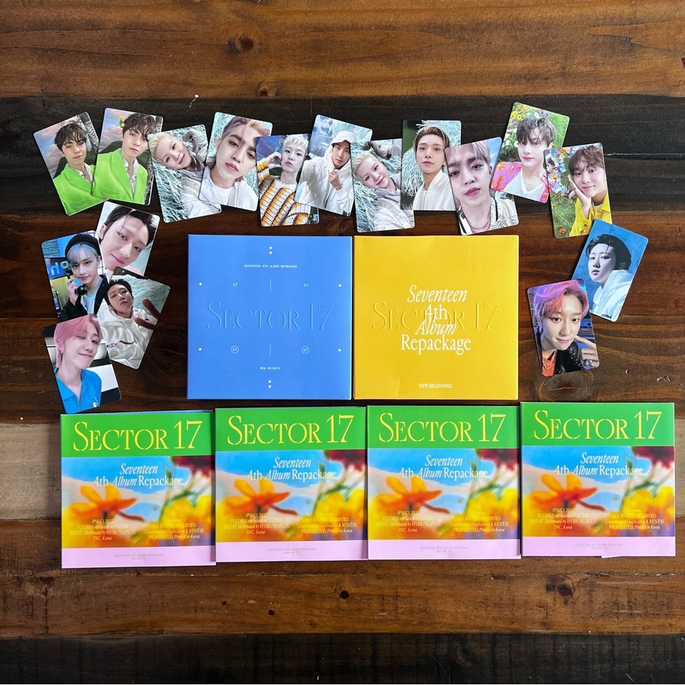Seventeen sector 17 4th album repackage kpop bundle
